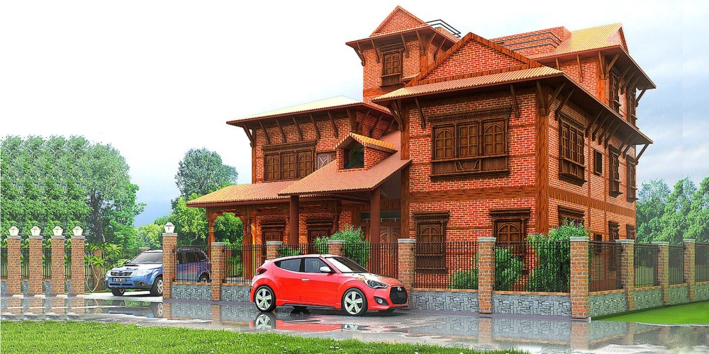Newari Architecture Home Design