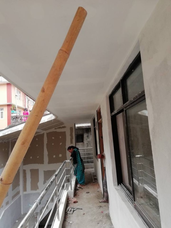 Home Building design at Thamel, Nepal