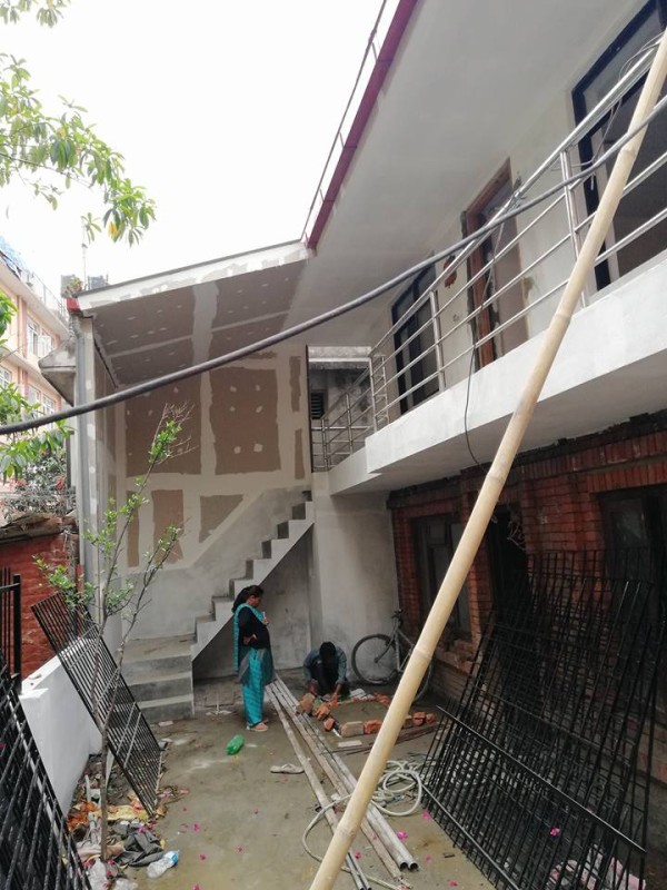 Home Building design at Thamel, Nepal