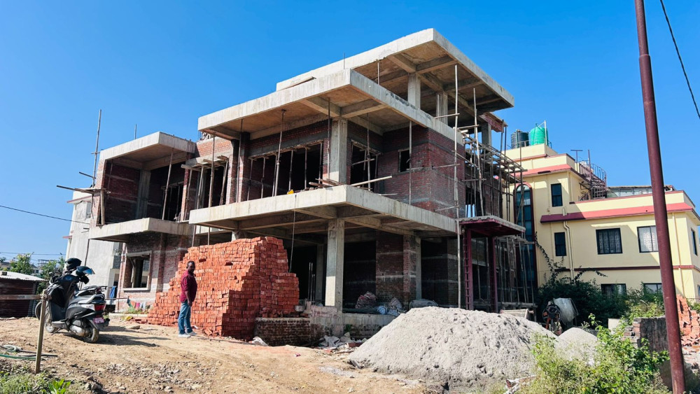 Modern Contemporary House in Bungamati, Lalitpur