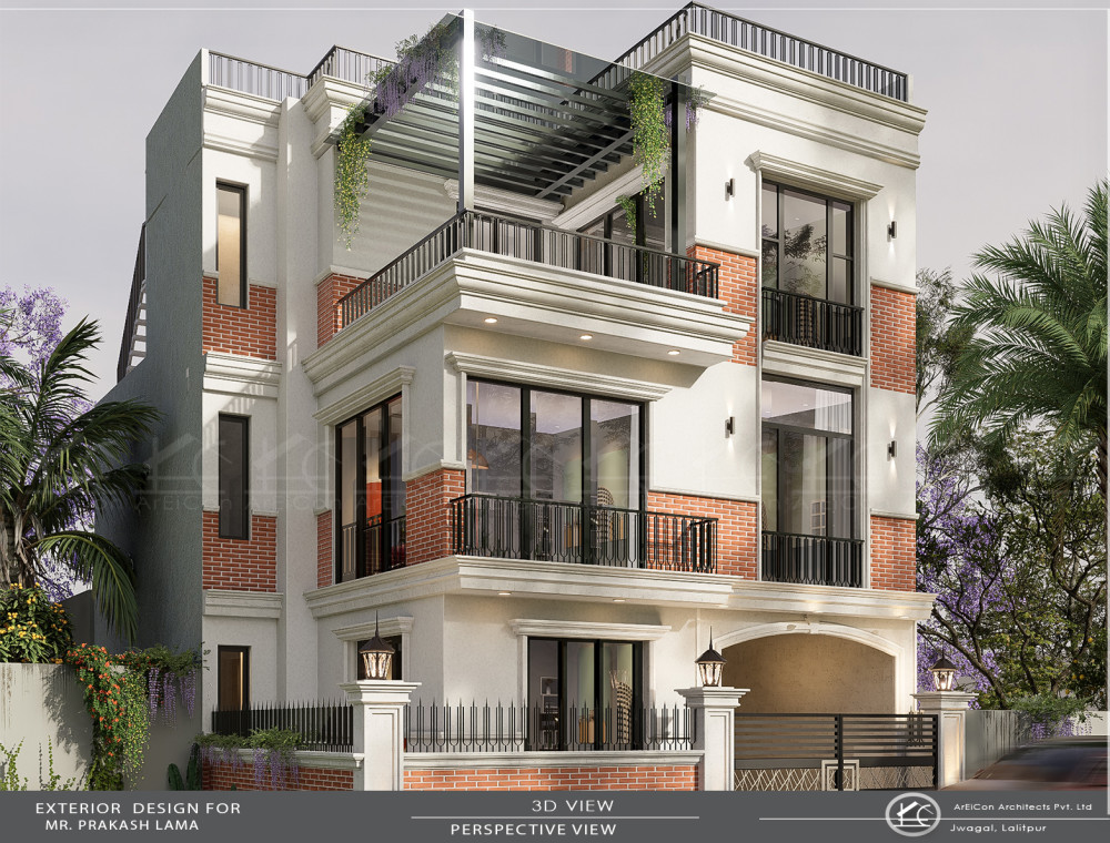 Modern Contemporary House in Machhapokhari, Kathmandu