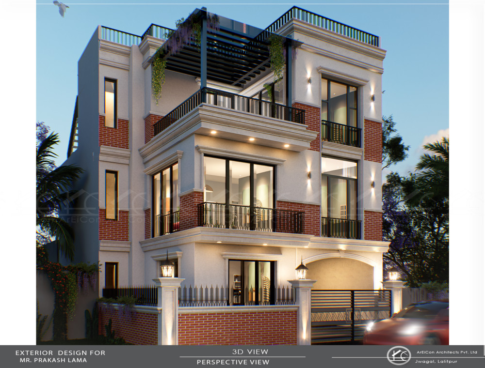 Modern Contemporary House in Machhapokhari, Kathmandu