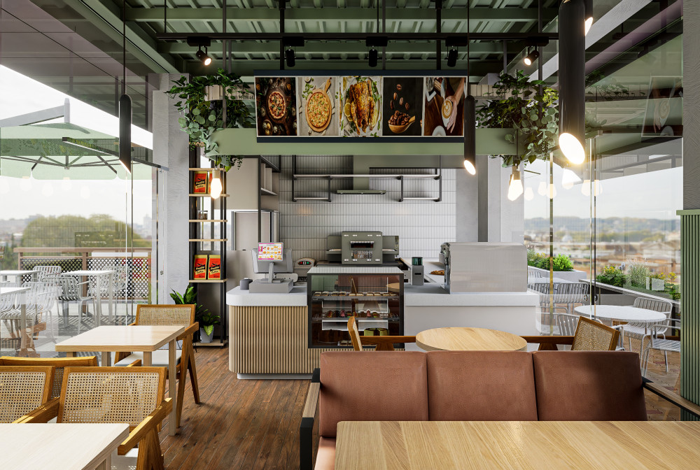 Modern Interiors, Authentic Experiences — Gurkha Pizzeria