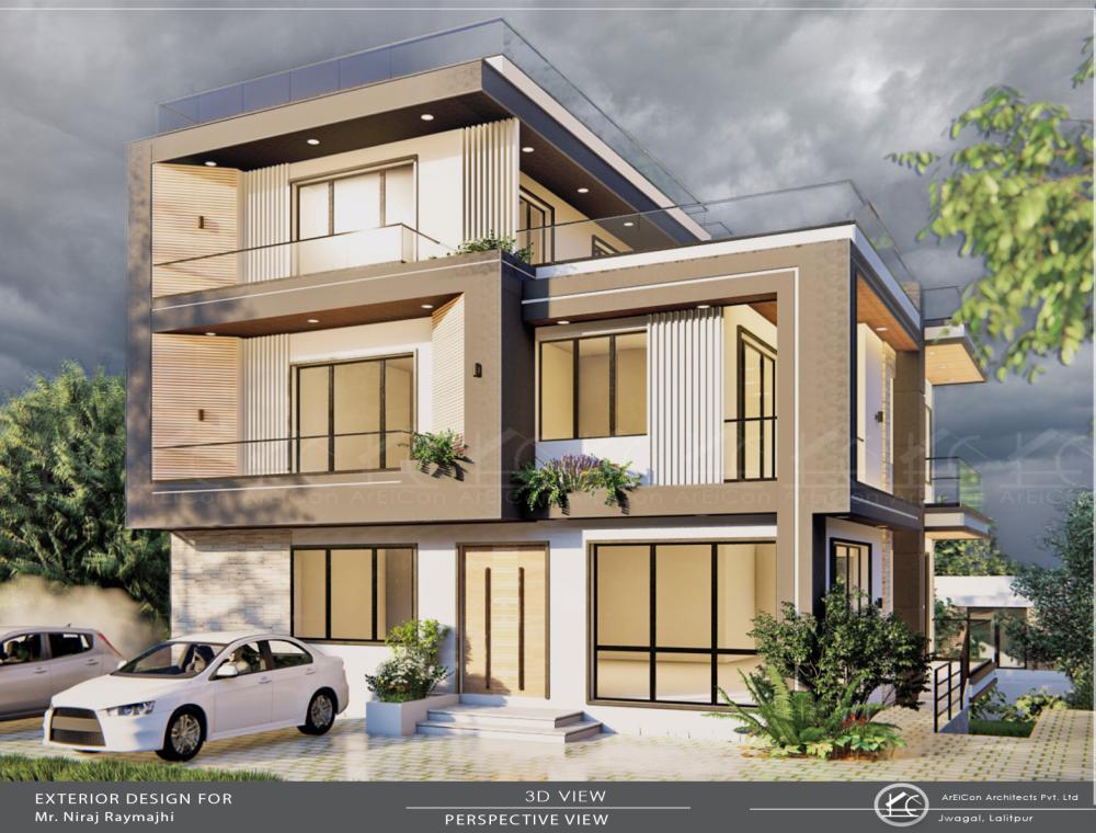 Modern villas House in Bhaisepati, Lalitpur