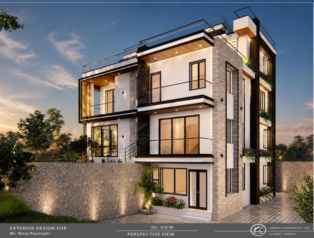 Modern villas House in Bhaisepati, Lalitpur