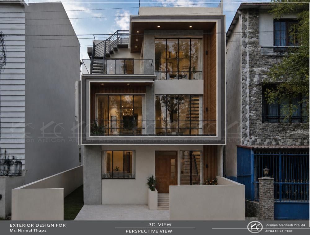 Modern Contemporary House in Kapan, Kathmandu