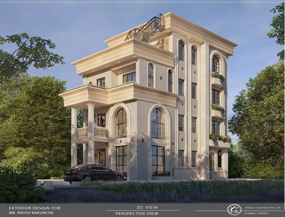 Neo classical House in Dadhikot, Bhaktapur