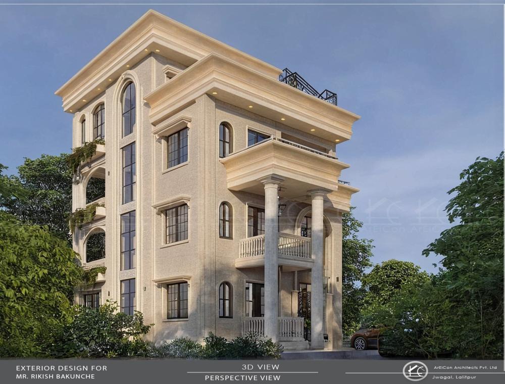 Neo classical House in Dadhikot, Bhaktapur